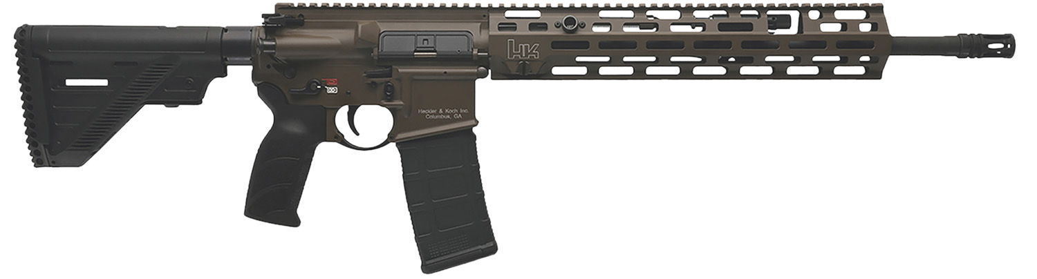 H&K MR556 A4 5.56x45mm 16.5in 10+1 Patriot Brown